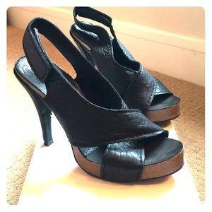 Black Pedro Garcia heels